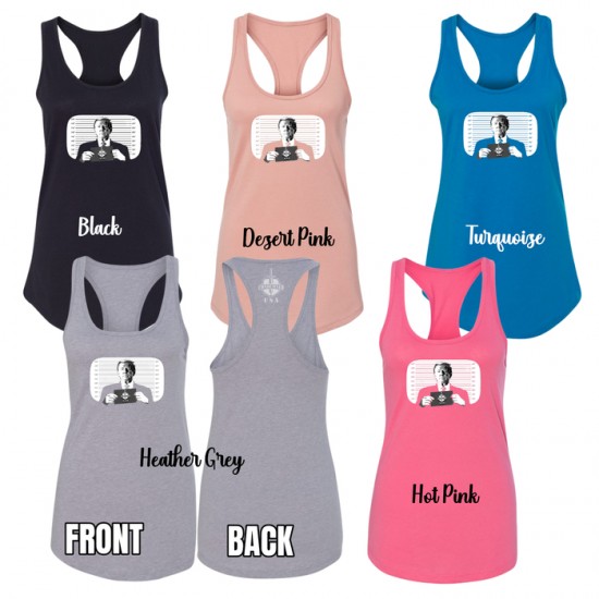 Mugshot Ladies Racerback Tanks