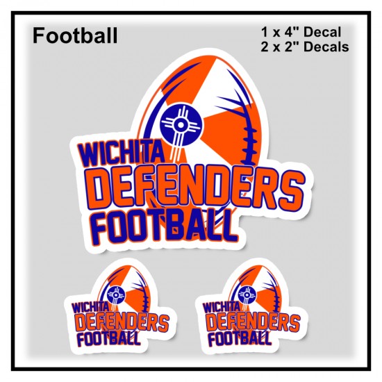 Defenders Football Stickers