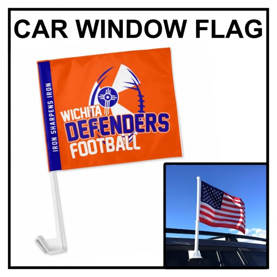 Defenders Car Flag with Pole