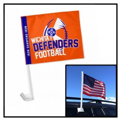 Defenders Car Flag with Pole