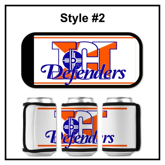 Defenders Football Beverage Can Wrap Insulator