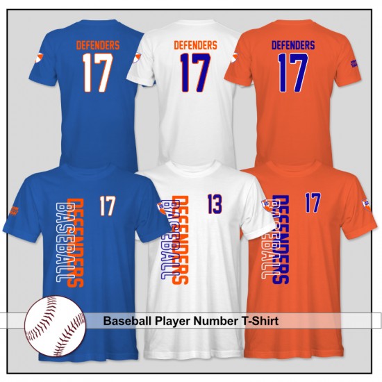 WICHITA DEFENDERS SPORTS Player Number Apparel WICHITA DEFENDERS SPORTS Player Number Apparel