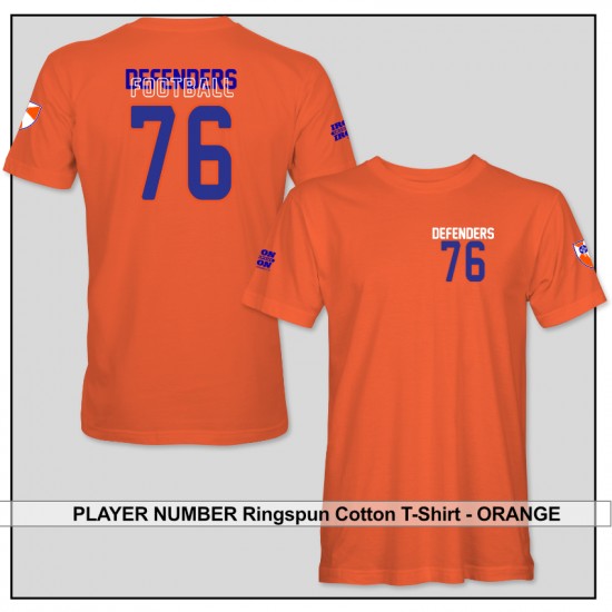 WICHITA DEFENDERS Football Player Number Apparel