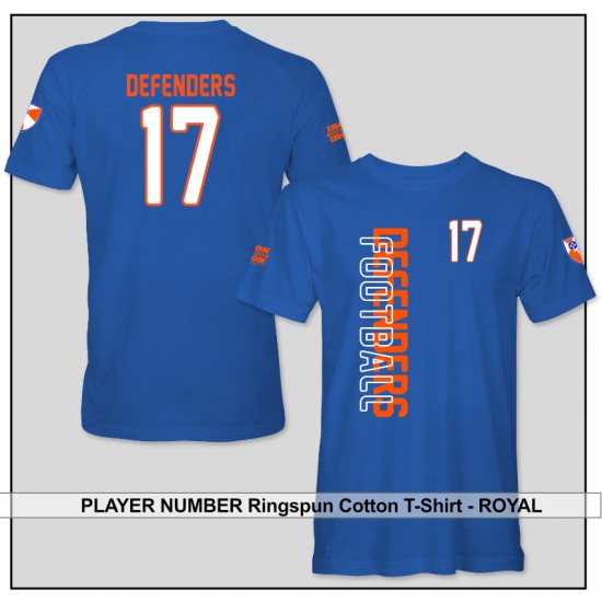 WICHITA DEFENDERS Football Player Number Apparel