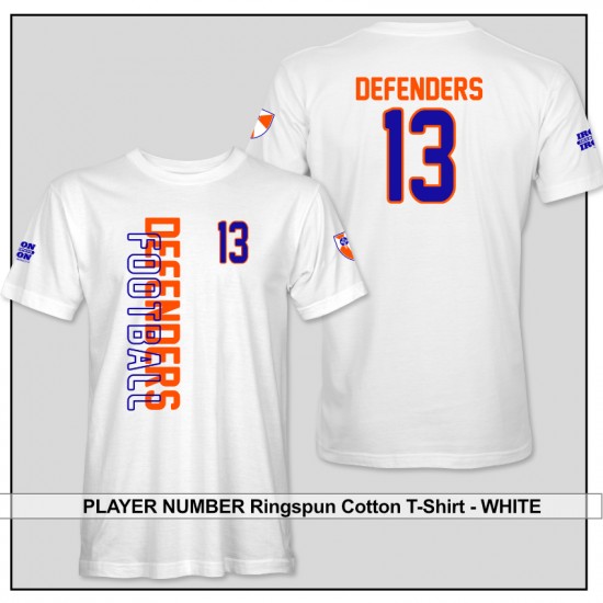 WICHITA DEFENDERS Football Player Number Apparel