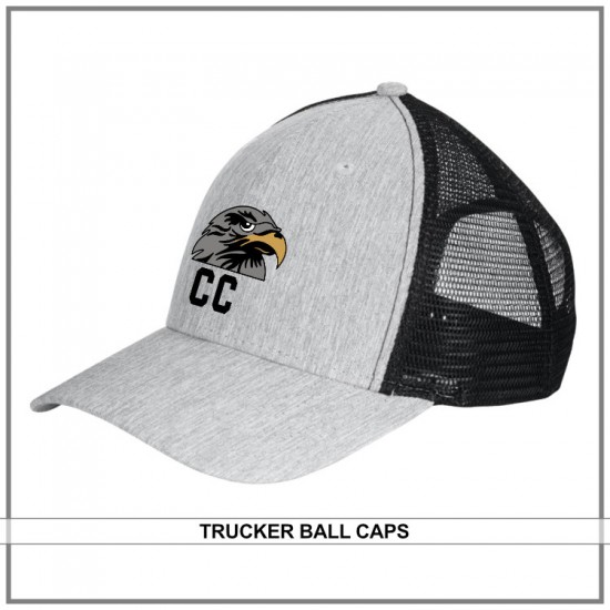 Falcons Cross-Country Embroidered Trucker Ball Cap