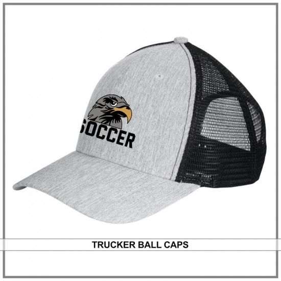 Falcons Soccer Embroidered Trucker Ball Cap