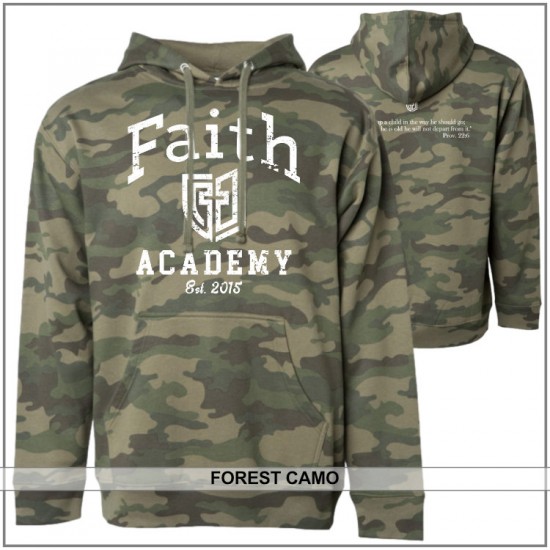 Spiritwear Camo Hoodies - Youth and Adult