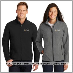 FA Soft Shell Zip Jacket FA Soft Shell Zip Jacket
