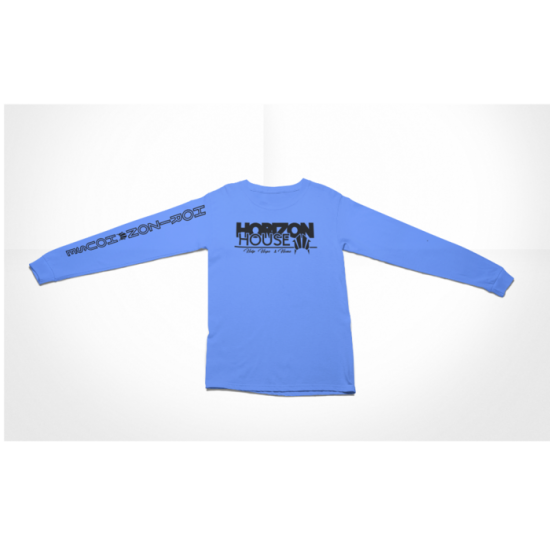 Horizon House Long Sleeve HELP HOPE HOME Slogan T-shirt