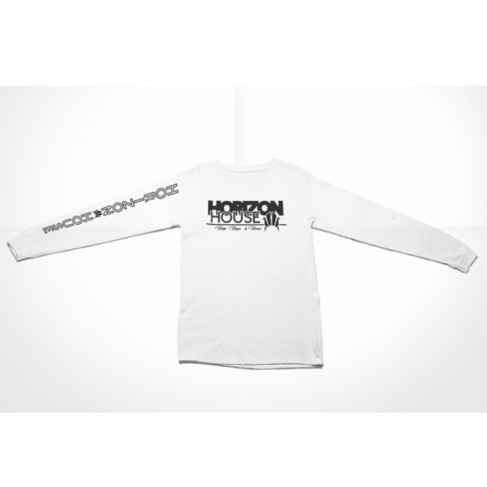 Horizon House Long Sleeve HELP HOPE HOME Slogan T-shirt