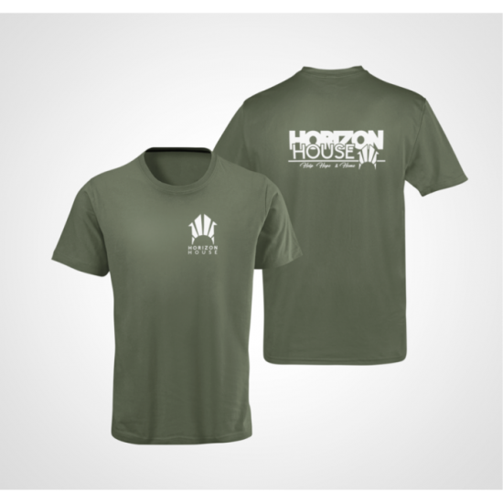 Horizon House Short Sleeve HELP HOPE HOME Slogan T-shirt