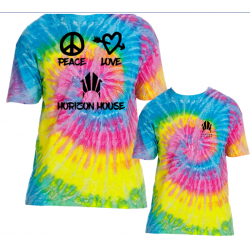 Horizon House Tie Dye T-shirt Short Sleeve Horizon House Tie Dye T-shirt Short Sleeve