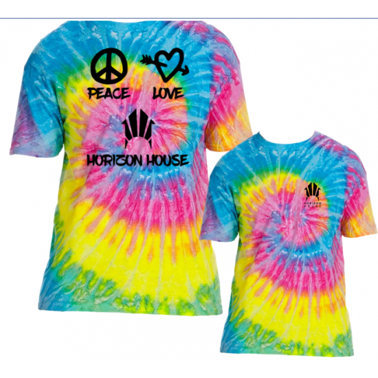 Horizon House Tie Dye T-shirt Short Sleeve