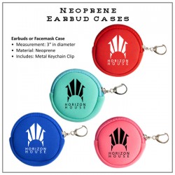 HH Ear Bud Case Horizon House Logo HH Ear Bud Case Horizon House Logo