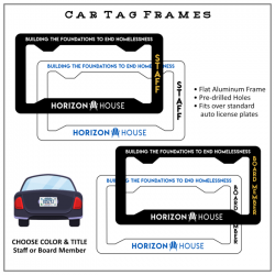 HH Car Tag Frame HH Car Tag Frame