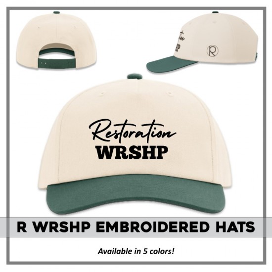 Restoration Worship Ball Caps Restoration Worship Ball Caps