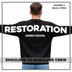 RChurch Crewneck Sweatshirt Oversized Text