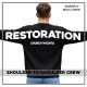 RChurch Crewneck Sweatshirt Oversized Text