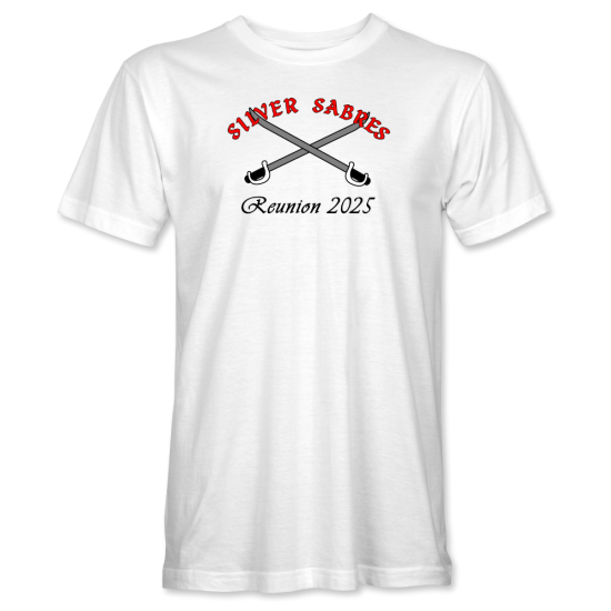 2025 Silver Sabres Drum Corps REUNION T-Shirt
