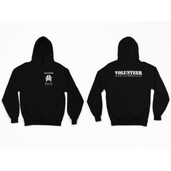HH VOLUNTEER Hoodie HELP HOPE HOME Slogan HH VOLUNTEER Hoodie HELP HOPE HOME Slogan
